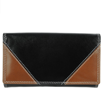 

Leather Bull Party Brown Clutch