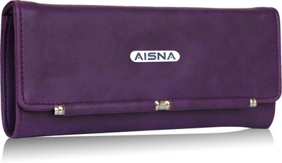 

Aisna Party Purple Clutch