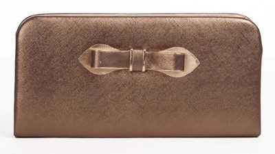 

Aliado Casual Brown Clutch