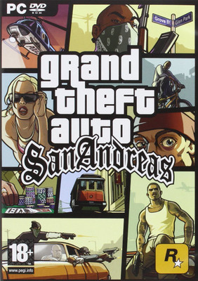 

Grand Theft Auto San Andreas ( DISC )( NO DOWNLOAD REQUIRED) HD Edition(Code in the Box - for PC)
