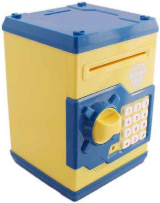 

Goyal Traders Money Safe Password Mini ATM Electronic Coin Bank(Multicolor)