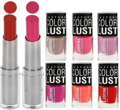 

Ramble Lipstick & Nail Polish(Set of 8)