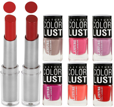 

Ramble Lipstick & Nail Polish(Set of 8)