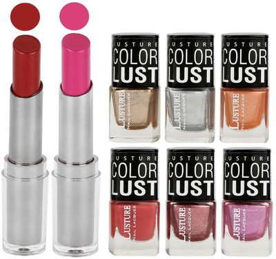 

Ramble Lipstick & Nail Polish(Set of 8)
