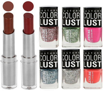 

Ramble Lipstick & Nail Polish(Set of 8)