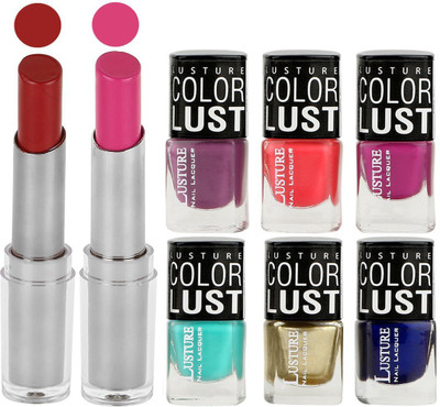 

Ramble Lipstick & Nail Polish(Set of 8)