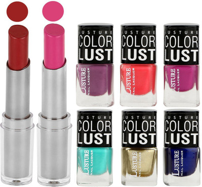 

Ramble Lipstick & Nail Polish(Set of 8)