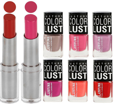 

Ramble Lipstick & Nail Polish(Set of 8)