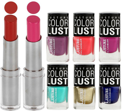 

Ramble Lipstick & Nail Polish(Set of 8)