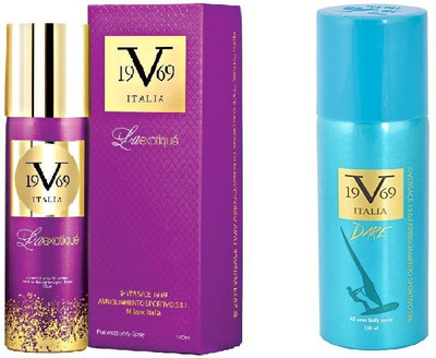 

Versace LA Exotique Perfumed Spray 150ml With Dare All Over Body Spray 150 ml(Set of 2)