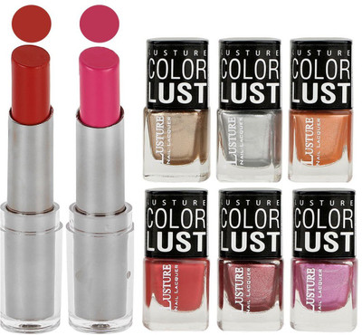 

Ramble Lipstick & Nail Polish(Set of 8)