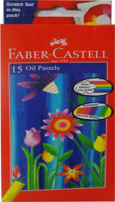 

Faber-Castell 15 Oil Pastels(Assorted)