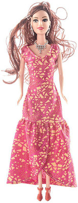 

Tokenz Pretty Red Dress Doll(Red)