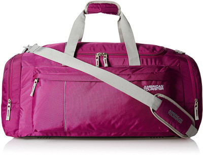 

American Tourister (Expandable) X-BAGCASUAL2-DUF65-MAGENTA Travel Duffel Bag(Grey)