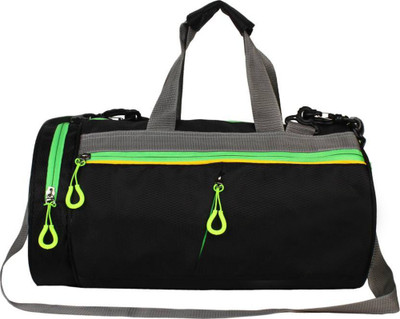 

Wildmount (Expandable) Gym Bag Gym Bag(Black, Green)