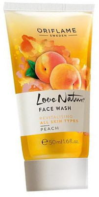 

Oriflame Sweden Love Nature Face Wash Peach - 50ml Face Wash(50 ml)