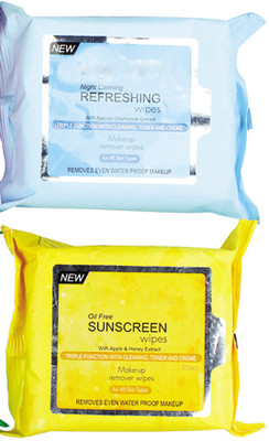 

Dharam Enterprises Beauty Daily Essentials MIX Wipes(Pack of 50)