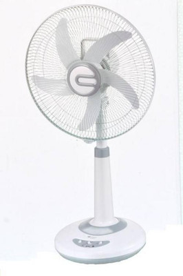 

care 4 16" rechargeable portable fan with led light 5 Blade Pedestal Fan(white, Pack of 1)