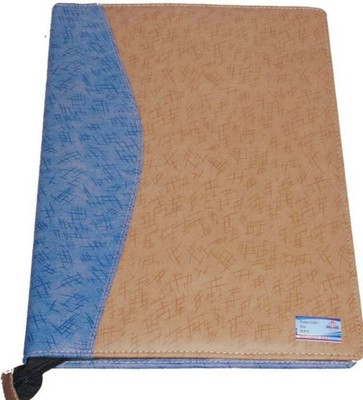 

Furious3D FAUX LEATHER EXECUTIVE DOCUMENT/FILE FOLDER(Set Of 1, BROWN AND BLUE)