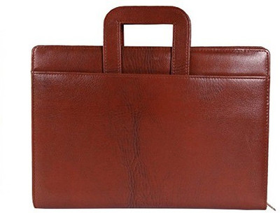 

Furious3D FAUX LEATHER ADJUSTABLE HANDLE EXECUTIVE FILE FOLDER(Set Of 1, Brown)