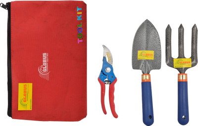 

Globus Alloy pruner ( SET/ 4 PCS) Home Garden Tool Kit(3 Tools)