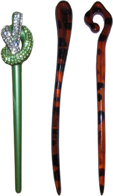 

JIOP Combo of Multi Color Juda Sticks Bun Stick(Multicolor)
