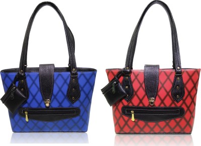 

AZED Collections Shoulder Bag(Blue, Red)