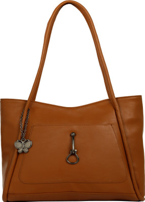 

Butterflies Tote(Tan)