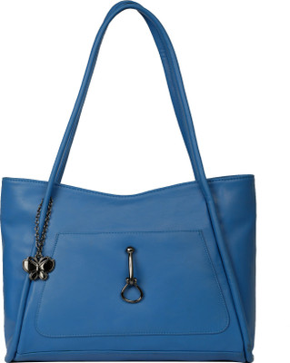 

Butterflies Tote(Blue)