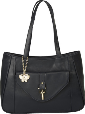 

Butterflies Tote(Black)
