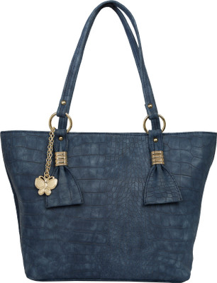

Butterflies Tote(Blue)