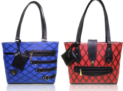 

AZED Collections Shoulder Bag(Blue, Red)