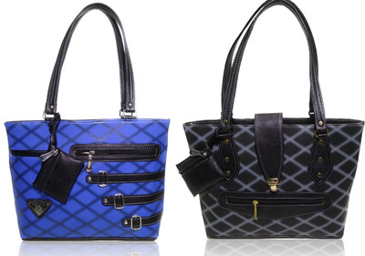 

AZED Collections Shoulder Bag(Blue, Black), Black;blue