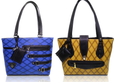 

AZED Collections Shoulder Bag(Blue, Yellow)