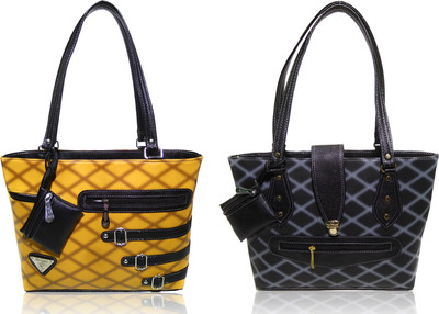 

AZED Collections Shoulder Bag(Yellow, Black), Black;yellow