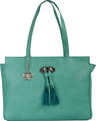 

Butterflies Tote(Green)