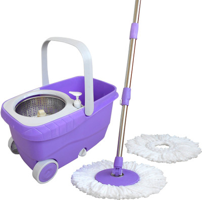 fashion rokz Wet & Dry Mop(Purple)