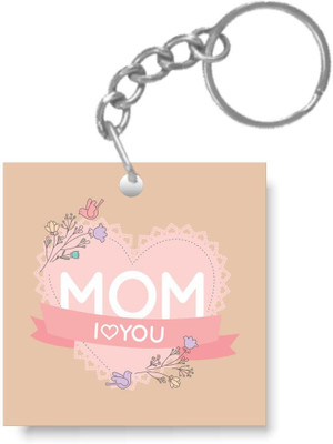 

Giftsmate KH5649 Mothers Day Gifts I Love You Mom Keychain Keyring for Mom Key Chain