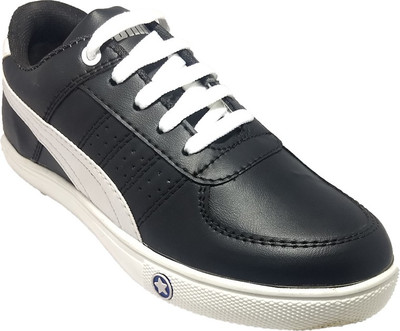 

GIBBON ATTIRE Boys Lace Sneakers(Black