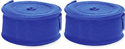 

FACTO POWER 9 Feet Long, Blue Color, Cotton Material, Pair of Hand Wraps Hand Support (XXL, Blue)