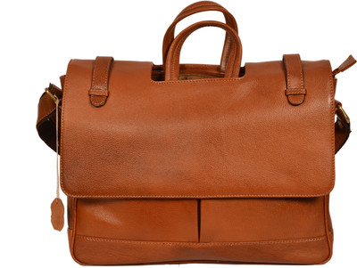 

ZINT 14 inch Laptop Messenger Bag(Tan)