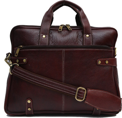 

HAYDEN EDISON 13 inch Laptop Messenger Bag(Brown)