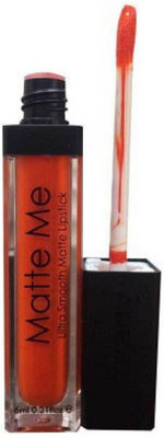 

Matte Me Ultra smooth Matte Liquid Lipstick(6 ml, soft orange)