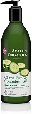 

Avalon Organics Hand & Body Lotion Gluten Free Cucumber(354.89 ml)