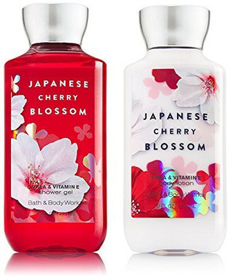 

Bath & Body Works Japanese Cherry Blossom Shower Gel & Body Lotion(236 ml)