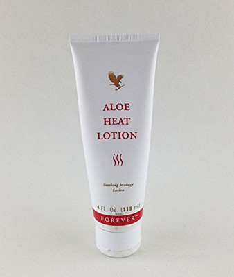 

Forever Living Aloe Heat LotionHealingRelief Aching Joints & Sore Muscles(118 ml)