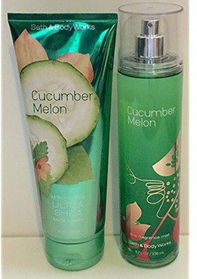 

Bath & Body Works Cucumber Melon Body Mist Ultra Shea Body Cream(236.59 ml)