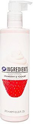 

Boots Ingredients Strawberry & Yoghurt Body Lotion(290 ml)