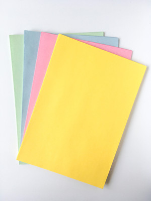 

SpecialMe MERAKII_CP Unruled A4 A4 paper(Set of 1, Pink, Sea Green, Yellow, Light Blue)