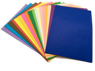 

SpecialMe Merakii 85gsm, 18 colours, pack of 90 sheets Unruled A4 Coloured Paper(Set of 1, multycolor)
